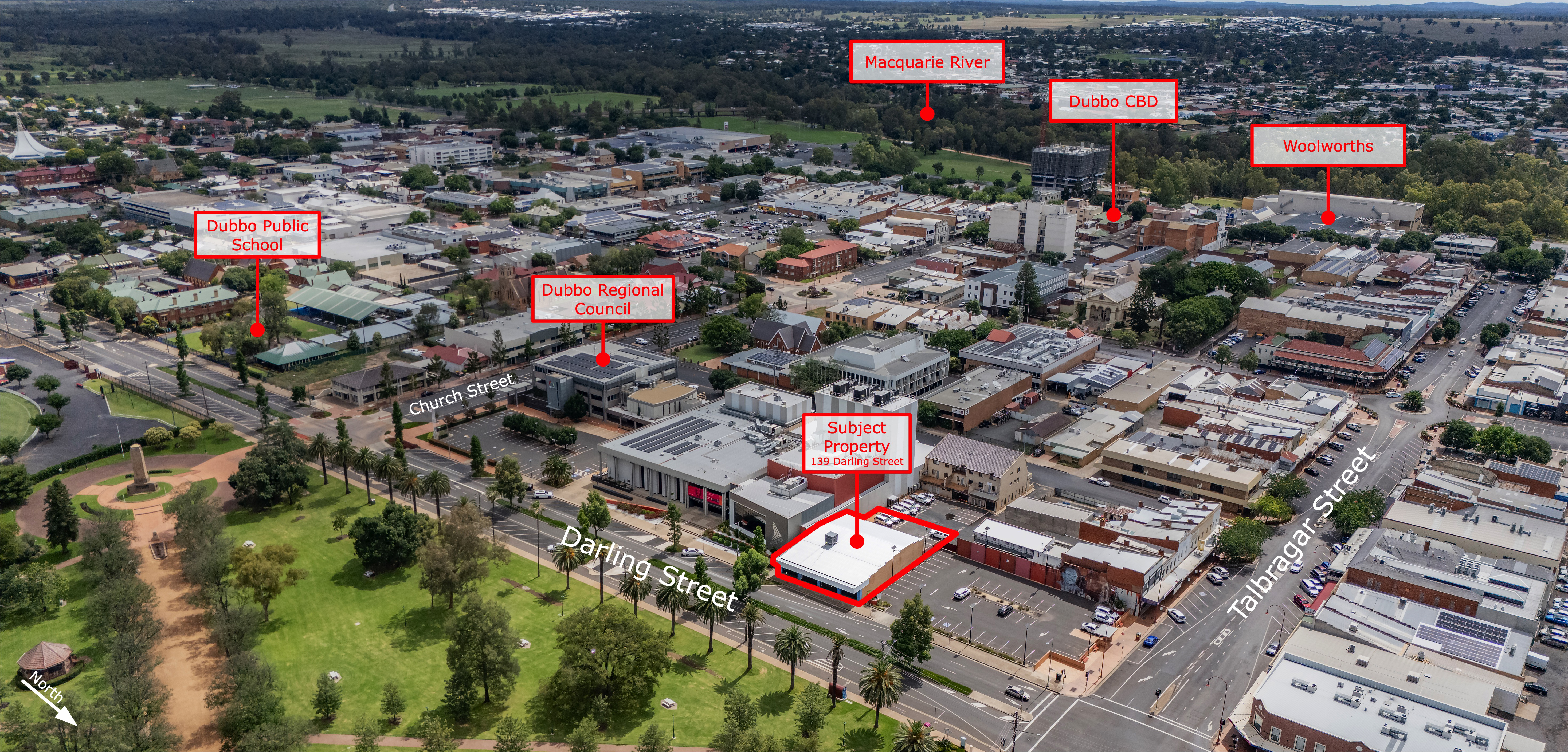 139 Darling Street Dubbo - Location